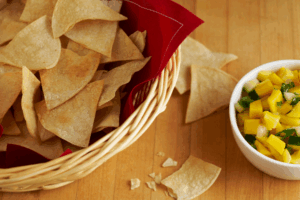 Homemade Corn Tortilla Chips