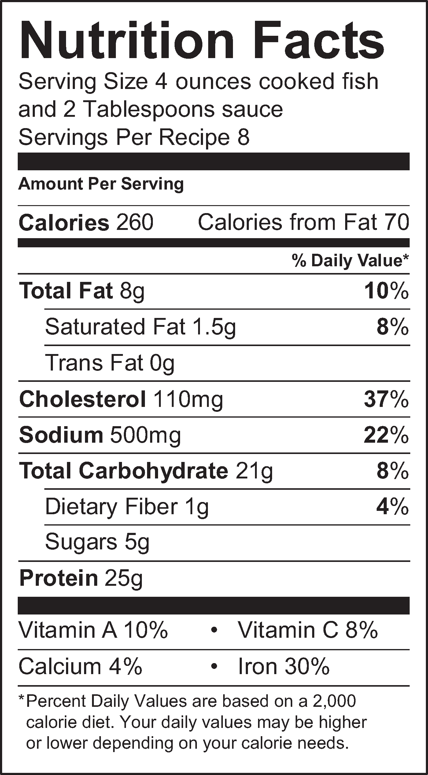 Nutrition Facts